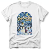 Gogh Snow Day ~ Comfort Colors Premium Tee thumbnail 9