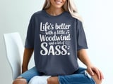 Woodwind & Sass Clarinet Life Graphic Tee thumbnail 4