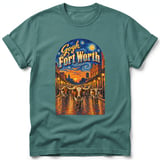 Gogh Fort Worth ~ Comfort Colors Premium Tee thumbnail 8