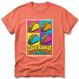 Taco Repeat ~ Comfort Colors Premium Tee thumbnail 4