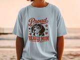 Proud Beagle Mom Tee thumbnail 4