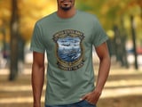 United States Navy T-Shirt, Forged By The Sea Emblem, Military Ships Aircraft Jets Graphic Tee, Veteran Patriot Gift thumbnail 6