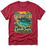 Cenote Swim ~ Comfort Colors Premium Tee thumbnail 2