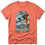Volcano Wave ~ Comfort Colors Premium Tee thumbnail 4