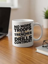 Vasectomy Gift Mug – No More Troops in the Trenches thumbnail 3