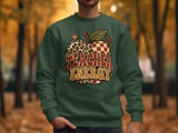 Teacher Energy Sweatshirt Retro Apple Hoodie Vintage Boho Teacher Gift Cozy Fall Back To School Crewneck Leopard Checkered Teacher Tote Bag thumbnail 8