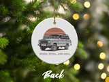 Grand Wagoneer Ornament, Waggy Car Christmas Decor, Classic SUV Gift, Retro Automotive Ornament, Wood Steel Soul, Car Lover Gift thumbnail 5