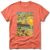 Gogh Beach ~ Comfort Colors Premium Tee thumbnail 4