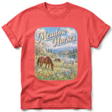 Meadow Horses ~ Comfort Colors Premium Tee thumbnail 3