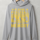 Pickleball Sport-Tek Performance Hood, Playing Pickleball Improves Memory What's The Score, Lightweight Hoodie thumbnail 6