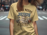 Mama Needs Jesus & Coffee Digital Design Other, Christian Mom Life Sublimation, Vintage Faith Based Gift for Her thumbnail 2
