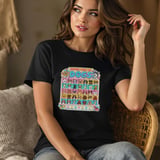Periodic Table of Dogs Breed Chart Chemistry Science Canine Graphic Pet Lover T-Shirt thumbnail 6