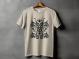 Bikes & Diamonds On Repeat | Lowrider Bike Shirt thumbnail 13