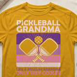 Pickleball Sport-Tek Performance Tee, Pickleball Grandma Like A Regular Grandma Only Way Cooler, Court Apparel thumbnail 3