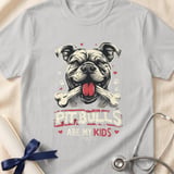 Pitbulls Are My Kids Tee | Pit Bull Mom Shirt | Pittie Lover Gift | Dog Mom Apparel thumbnail 7