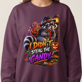 Randy the Raccoon Halloween Candy Sweatshirt thumbnail 15