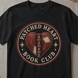 Patched Heart Book Club Tee thumbnail 2