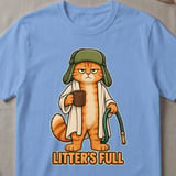 Litter's Full Cat Parody T-Shirt thumbnail 5