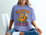 Pickleball Comfort Colors Shirt, Monster Dinks, Vintage Graphic Tee thumbnail 8