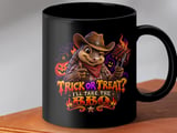 Trick Or Treat Ill Take The BBQ Mug thumbnail 8