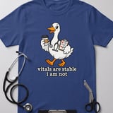 Vitals Are Stable I Am Not Tee thumbnail 3