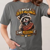 I Wasn't Stealing Raccoon Tee thumbnail 11