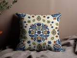 Artisan Bloom Pattern Pillow Case thumbnail 8