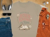 Jesus Knows I'm Trying T-Shirt, Christian Faith Tee, Inspirational Religious Gift for Her, Cottagecore Sparrow Bible Floral thumbnail 12
