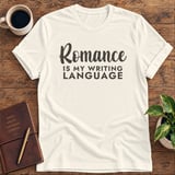Romance Is My Writing Language Softstyle Tee thumbnail 4