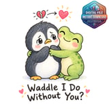Waddle I Do Without You Clipart thumbnail 1