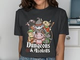 Dungeons & Axolotls RPG Crew T-Shirt thumbnail 13
