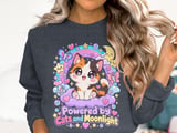 Powered by Cats and Moonlight Tee or Sweatshirt thumbnail 17