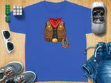 Cowboy Sheriff Costume Tee thumbnail 4
