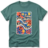 Piano Shapes ~ Comfort Colors Premium Tee thumbnail 8