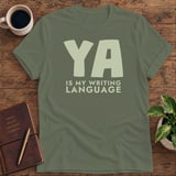 YA Is My Writing Language Softstyle Tee thumbnail 8