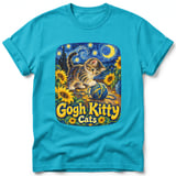Gogh Kitty ~ Comfort Colors Premium Tee thumbnail 5