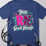 You RN Good Hands Tee thumbnail 3