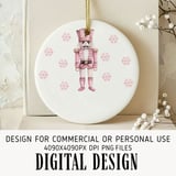 Pink Nutcracker Ornament Digital thumbnail 1