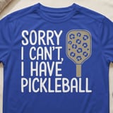 Pickleball Sport-Tek Performance Tee, Sorry I Can't, I Have Pickleball, Court Apparel thumbnail 7