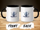 Halloween Mug, Ghost Mug, Spooky Season, Cute Ghost, Makeup Ghost, Halloween Gifts, Spooky Mug, Gift for Her, Fall Mug thumbnail 7
