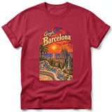 Gogh Barcelona ~ Comfort Colors Premium Tee thumbnail 3