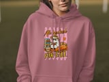 All Booked For Fall Sweatshirt, Cozy Ghost Reading Book Hoodie, Autumn Pumpkin Spice Latte Lover T-Shirt, Librarian Teacher Gift thumbnail 13