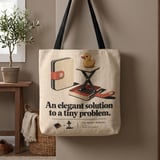 Pocket Pedestal Duck Tote Bag thumbnail 1