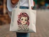 Just Here For The Snacks Tote Bag thumbnail 11
