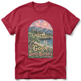 Gogh Santa Barbara ~ Comfort Colors Premium Tee thumbnail 3
