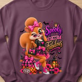 Spooky Fabulous Sally the Squirrel Sweatshirt thumbnail 16