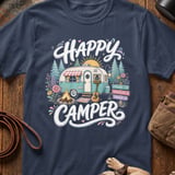 Happy Camper Trailer T-Shirt thumbnail 6