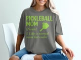Pickleball Comfort Colors Shirt, Pickleball Mom Like A Normal Mom But Cooler, Vintage Graphic Tee thumbnail 5