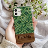 Green Tribal Mandala Digital Art thumbnail 3