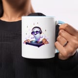 Halloween Mug, Ghost DJ, Spooky Season Gift, Music Lover, Party Boo, Fun Design, Holiday Decor, Coffee Mug, Tea Mug, Cute Ghost, Gift Idea thumbnail 8